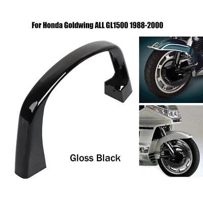 Cubierta protectora de guardabarros delantero ABS negra para Honda Goldwing ALL GL1500 1988-2000 Foto 1 de 4