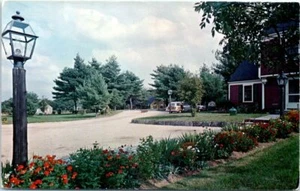 MA Postcard Westminster Village Motel Westminster Mass Rt 2 Mohawk Trail Foster - Picture 1 of 2