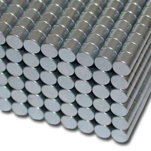 10 IMANES DE NEODIMIO REDONDOS D5x4 mm NdFeB N38SH HASTA 150 °C TEMPERATURA 800 G - Imagen 1 de 2