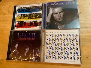 Sting & The Police 4xCD Lot-New Wave-Pop Rock-Classics/Best Of/Singles/Sync - Picture 1 of 3