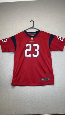 Camiseta de los Houston Texans Juvenil XL Roja NFL Fútbol Sobre el Campo Nike Arian Foster 23 Foto 1 de 4