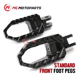 For Kawasaki Z750 / S / R 2004-2013 Replacement Rider Wide Foot Pegs - Foto 1 di 10