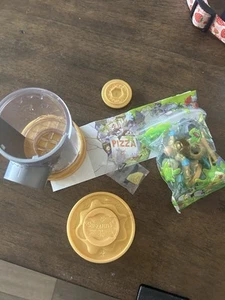 (UNUSED Slime) TREASURE X TMNT GOLD LEONARDO LEO Teenage Mutant Ninja Turtles - Picture 1 of 3