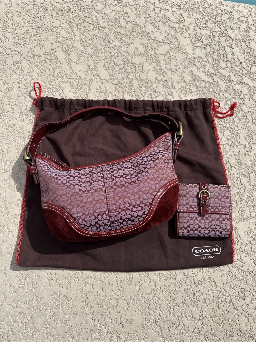 Coach Suede Hobo Bags for Women for sale - eBay Coach Suede Hobo Bags for Women for sale - eBay