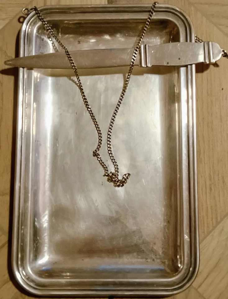 Vassoio In Argento 800 Padova Zaramella Foto 1 de 4