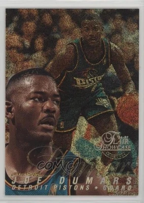 1996-97 Flair Showcase Row 0 Joe Dumars #65 HOF - Image 1 of 2