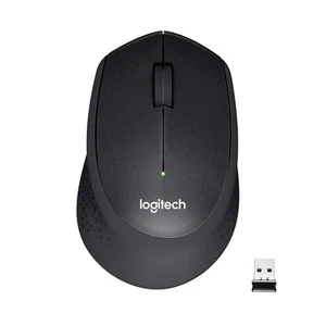 Logitech M330 SILENT PLUS Wireless Mouse, 2.4GHz with USB Nano Receiver, 1000 DP - Picture 1 of 10