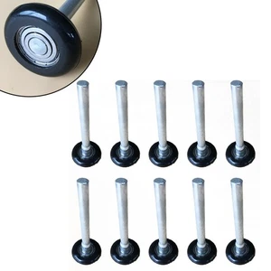 Ten Count Package of Quiet Running Nylon Garage Door Rollers Two Inches - Picture 1 of 12