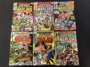 John Carter Warlord of Mars #1-6 Comic Lot, Reader Copies, 1st App John Carter - Picture 1 of 10