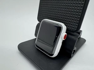 *ZOBACZ ZDJĘCIA* Apple Watch Series 3, 38mm, BIAŁA CERAMIKA (GPS I LTE) [WC12] - Zdjęcie 1 z 6