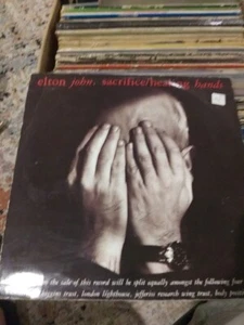Elton John – Healing Hands Vinyl, LP 1989 33 - Picture 1 of 6