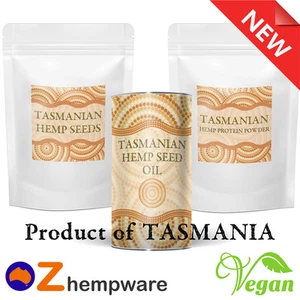 Hemp Seeds Oil Protein Powder Tasmanian Grown Organic Product Of Australia - Picture 1 of 13