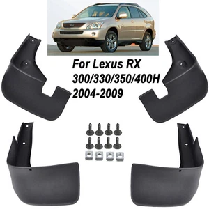 For Lexus RX 300/330/350/400H 2004-2009 Mudguard Mud Flaps Splash Guards Fenders - Picture 1 of 9
