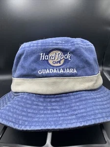 Vintage Hard Rock Cafe Gudalajara Mexico fishing hat S/M VERY RARE - Picture 1 of 9