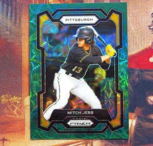 Béisbol Panini Prizm 2024 - Mira verde Prizm #259 Mitch Jebb 11/75 - Imagen 1 de 2