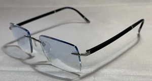 New Authentic Silhouette Hinge C-2 5421 60 6053 23kt Plated Titanium Eyeglasses - Picture 1 of 17