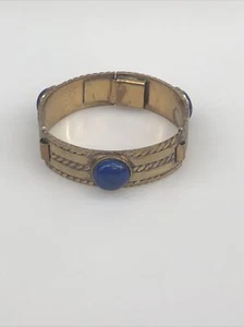 MORITA GIL BRACELET HECHO A MANO CHILE LAPIS LAZULI - Picture 1 of 5