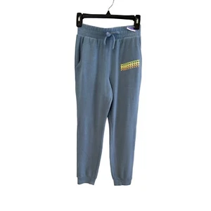 Love Fire Pants "Positivity" Love Fire Cozy Joggers Girls Size 10/12 Harbor Gray - Picture 1 of 7
