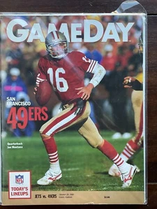 1989 SAN FRANCISCO 49ERS VS NEW ORLEANS SAINTS NOV 6TH GAMEDAY PROGRAM - Picture 1 of 1