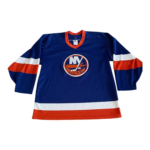 New York Islanders Vintage CCM Jersey Men’s Large Stitched 1990’s Cover