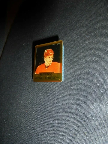 Sergie Fedorov-Redwings MVP Enamaled-Brass Metal Hockey Pin! Must See! Cover