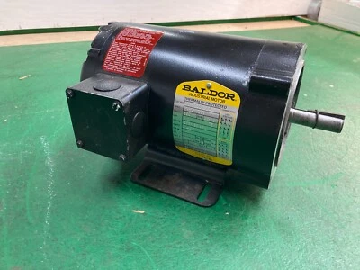INDUSTRIAL 1 HP 3 Phase Table saw Tool Motor 230/460V 3450 RPM - Image 1 of 4