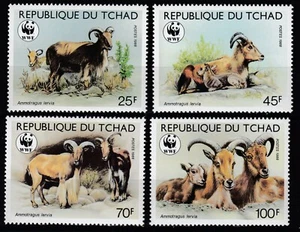 Chad 1171-74 **, WWF Mane Springer Wildlife - Picture 1 of 1