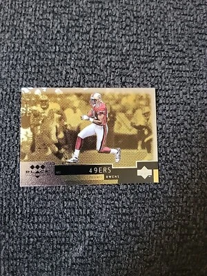 1998 Black Diamond Football Terrell Owens #14 Triple Crown - SC8152 - Image 1 of 2