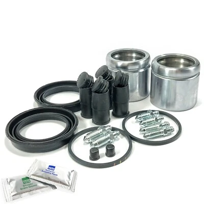 2x FRONT BRAKE CALIPER REBUILD REPAIR KITS FITS: ALFA ROMEO 159 06-11 SCR0022FX2 — 第 1/4 张图片