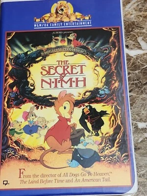 The Secret of NIMH (VHS, 1994, Family Entertainment Clam Shell) - Image 1 of 2