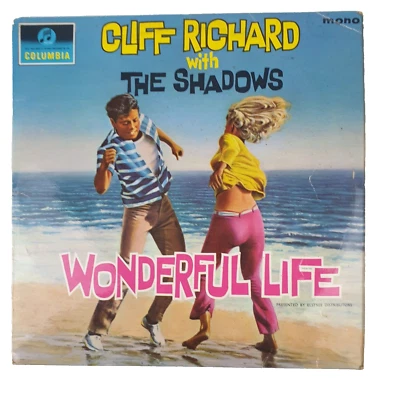 Cliff Richard With The Shadows - Wonderful Life 33 RPM Vinyl LP Record, 1964/Pop - Image 1 of 4