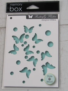 Memory Box, Craft Stencil, Flutter, 1 Stencil, 88560 - Picture 1 of 2