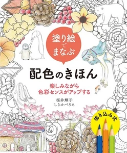 How to paint Illustration Basic Color Schemes techniques Coloring Book Japanese - Picture 1 of 8