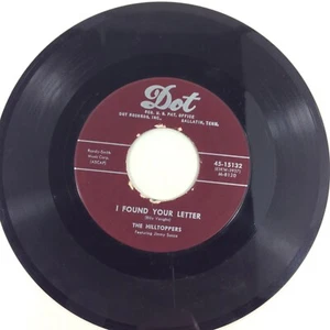The Hilltoppers I Found You Letter Till Then 45 rpm Vinyl Record - Foto 1 di 8