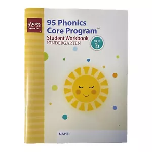 95 Phonics Core Program Student Workbook Kindergarten Vol. B - Picture 1 of 1