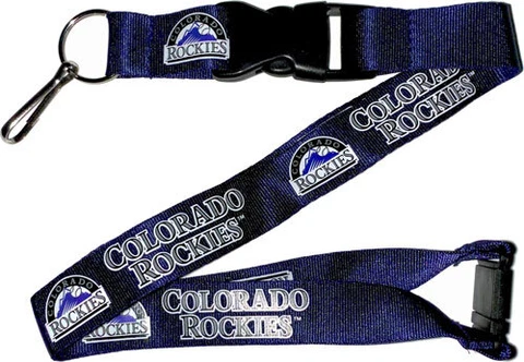Colorado Rockies Lanyard Keychain Key Chain MLB New Cover