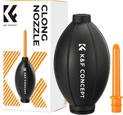 K&F Concept Lens Air Blower, Rubber Bulb Air Pump Dust Blower Cleaner for Phone - Image 1 of 4