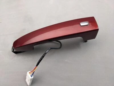 Manija de puerta exterior delantera derecha o izquierda OEM GMC Acadia Terrain rojo cajún glorioso Foto 1 de 4