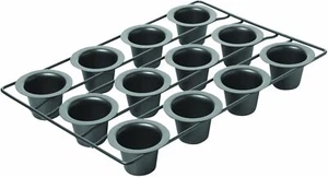 Chicago Metallic Professional Non-Stick 12-Cup Mini-Popover Pan - Picture 1 of 2