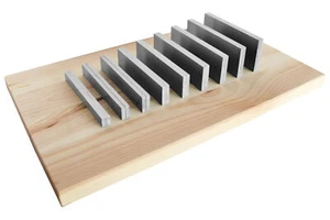 PAULIMOT Parallelunterlagen-Set 18-teilig Länge 100 mm, Breite 4 mm - Bild 1 von 3