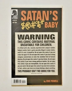 SATAN's BABY The GOON - ERIC POWELL 1-SHOT DARK HORSE COMICS 2007 - Picture 1 of 1