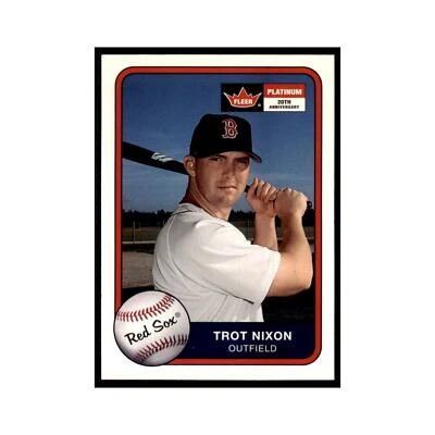 2001 Fleer Platinum Trot Nixon Red Sox #163 - Image 1 of 3