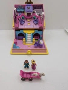 De colección 1995 Bluebird Polly Pocket Princess Palace libro de cuentos encantado caballo - Imagen 1 de 10