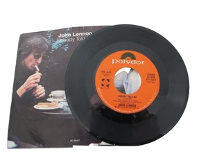 45 RECORD - JOHN LENNON - NOBODY TOLD ME - Picture 1 of 1