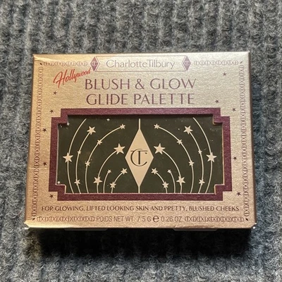 Charlotte Tilbury Hollywood Blush Glow Glide Palette Tan-Deep NEW - Image 1 of 4