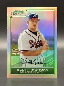 2006 Bowman Draft Picks & Prospects - Chrome Scott Thorman #BDP27 Refractor - Picture 1 of 2