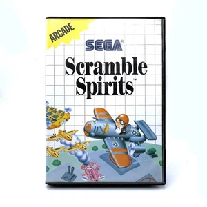 Scramble Spirits Sega Master System COMPLET PAL CIB - Foto 1 di 3