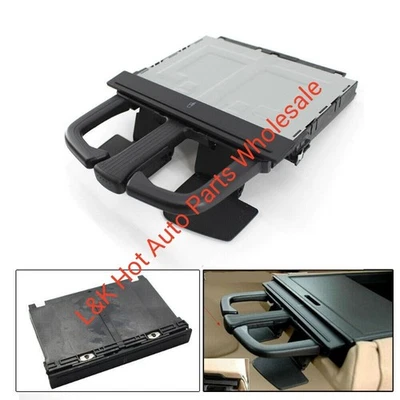 For Audi A3 A4 A5 A6 A7 Q5 Q7 S3 S4 S5 SQ5 Seat Armrest Cup Holder 8P0885995B6PS - Image 1 of 4