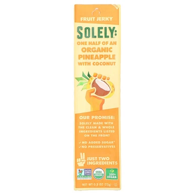 Fruit Jerky, Organic Pineapple with Coconut, 0.8 oz (23 g) - Image 1 of 2