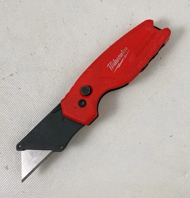 🌟Milwaukee 48-22-1500 Cuchillo utilitario plegable compacto Fastback, navaja nueva, ¡BONITO! Foto 1 de 4